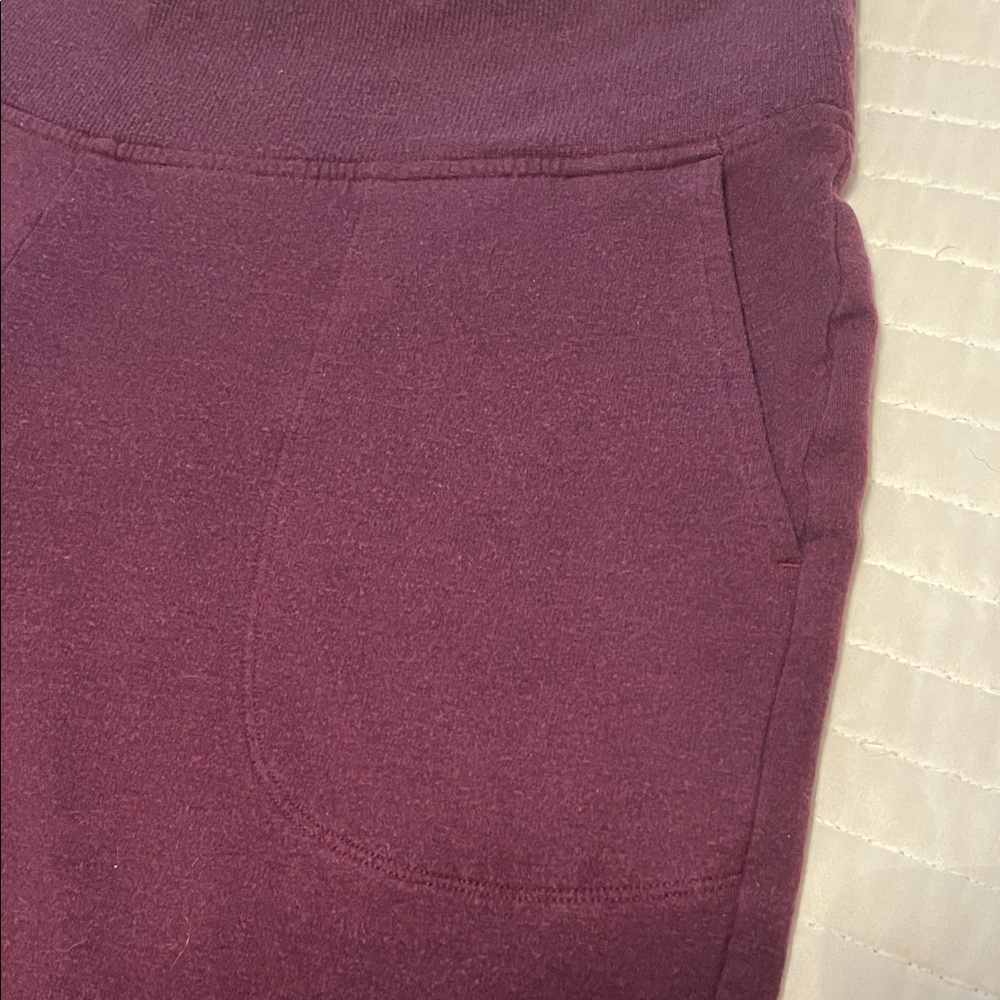Athleta by Gap Deep Purple Maroon High Waist Jogger Pants | Size 1X - Picture 8 of 15
